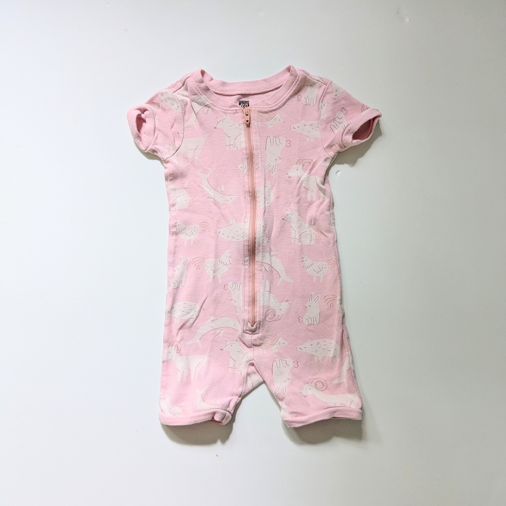 Tea Collection Pink Infant Romper